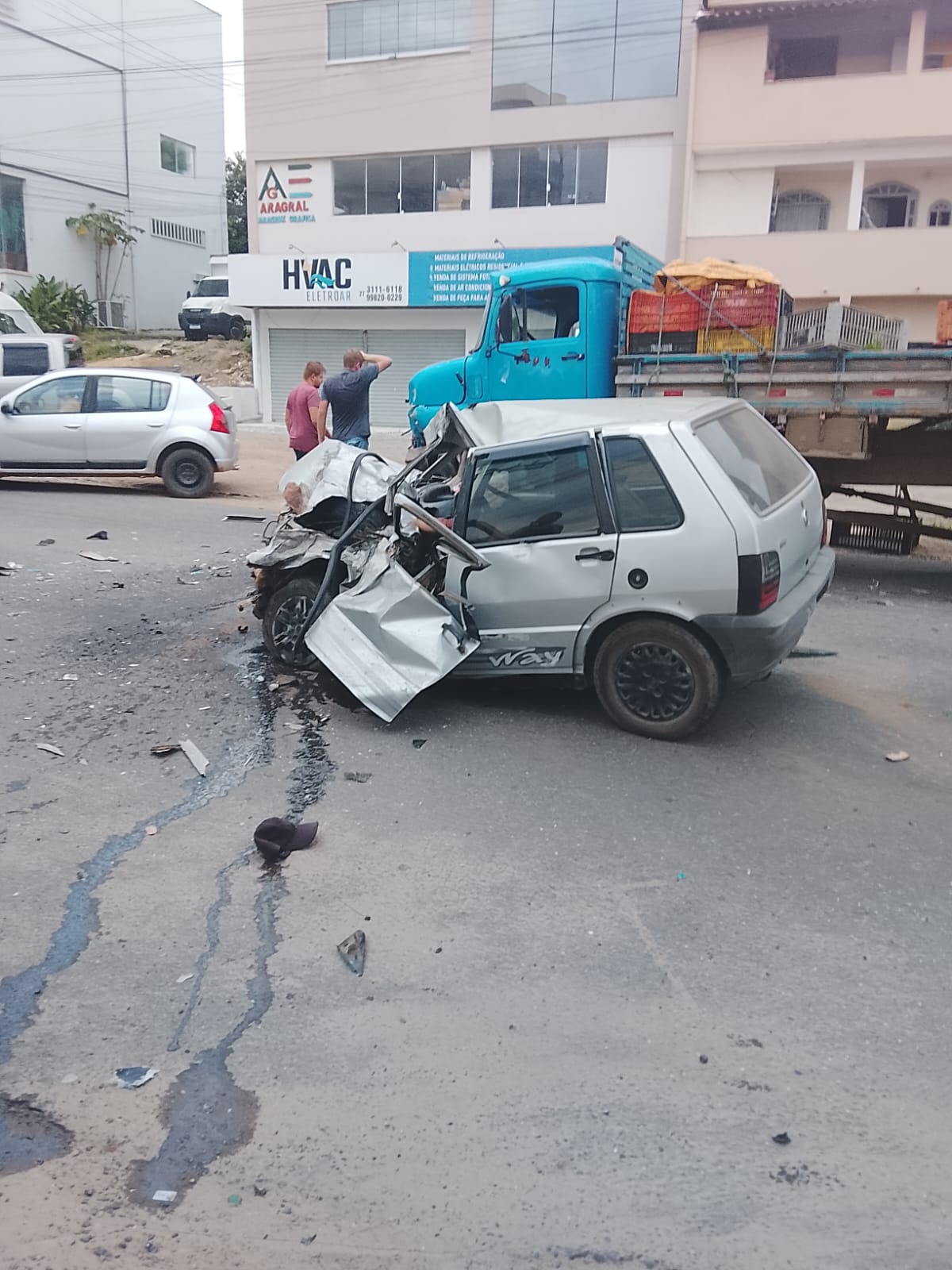 Acidente no Bela Vista em Aracruz