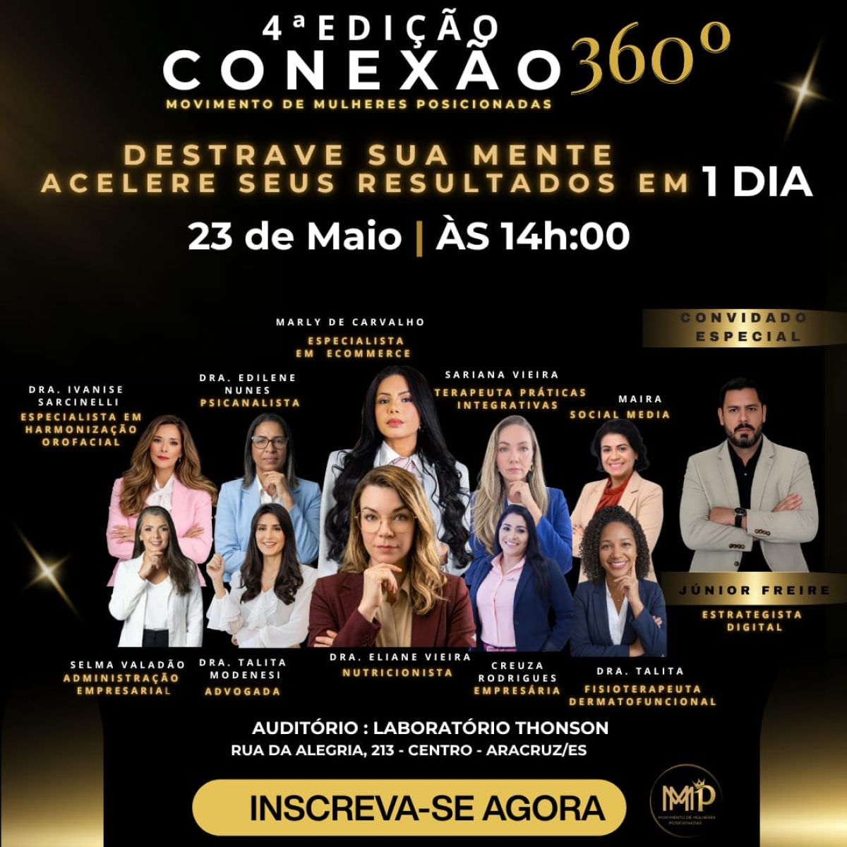 Conexão 360° 4ª Edição | Destrave sua mente e acelere seus resultados em 1 dia