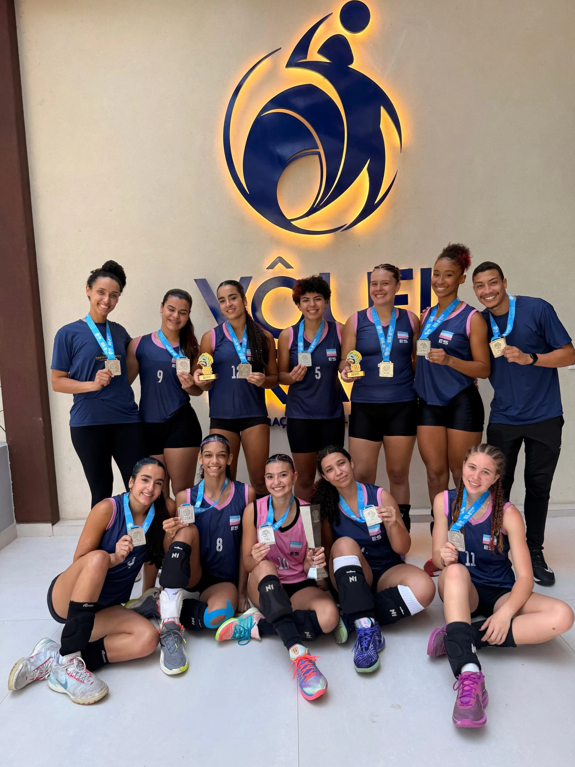 ES é vice brasileiro de vôlei sub-18 e sobe à Divisão Especial